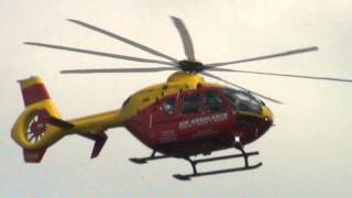 preview picture of video 'Thames Valley and Chiltern Air Ambulance at Abingdon 5th May 2013'