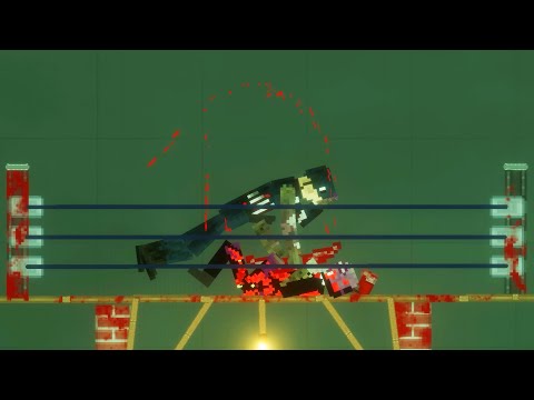 People Playground | Demon Vs Marvel Wrestling Battle In Acid Sea Map Vol.1