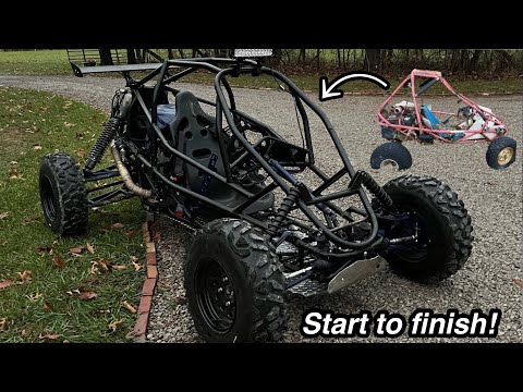 Honda odyssey to GSXR 600 CROSSKART￼! 10 months of work in 20 minutes!
