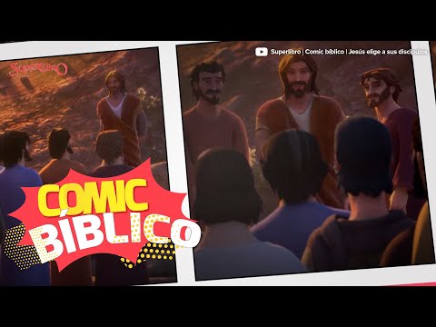 Superlibro │Comic Bíblico │Jesús elige a sus discipulos