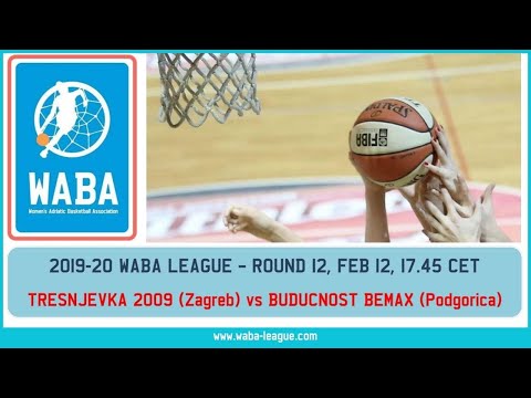 WABA 2019/20 R12 Trešnjevka 2009 - Budućnost Bemax