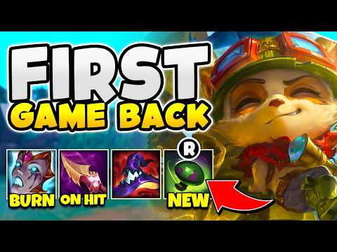 MEIN ERSTES SPIEL ZURÜCK AUF SUMMONER'S RIFT! (KNALLIGES TEEMO-SPIEL)