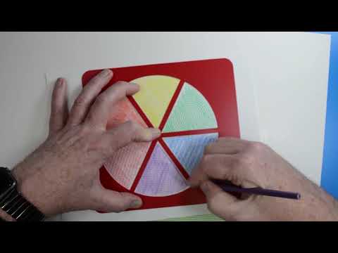Slide 4 - Colour Wheel Stencils, Set of 4 (video)