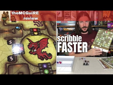 theMCGuiRE review takes a look at DUNGEON SCRAWLERS - Heroes of Undermountain 