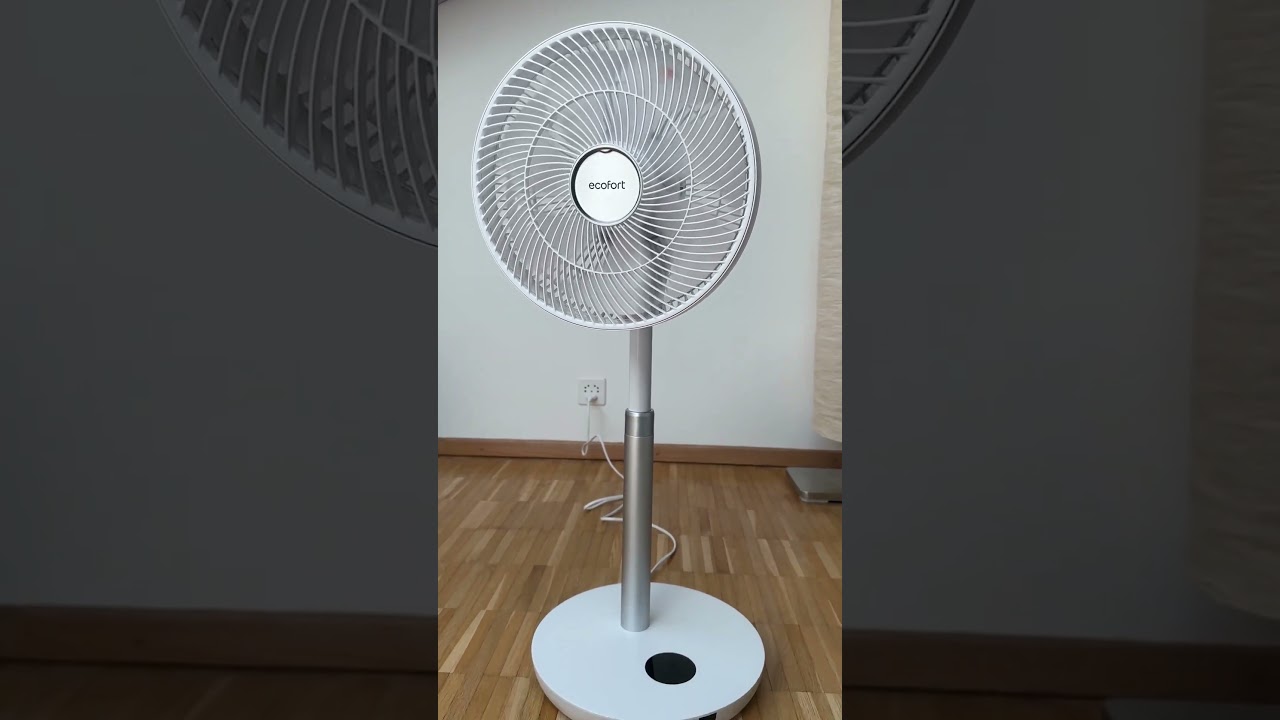 Ecofort Standventilator ecoQ SilentAir Uno Weiss