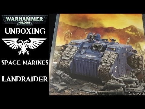 Warhammer 40k: Bausatz Review - Space Marines: Landraider (Deutsch)