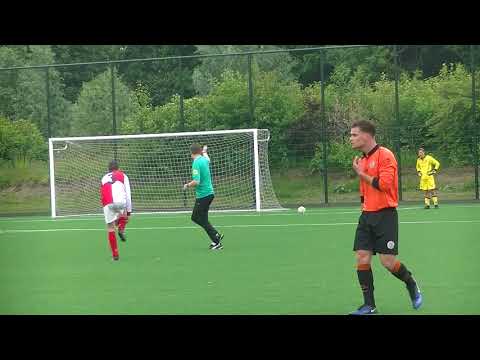 UVV JO17-4 - DE MEERN JO17-6 1ste helft (3-2)