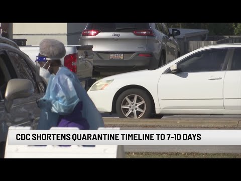CDC shortens quarantine timeline to 7-10 days for asymptomatic people who have been exposed to virus