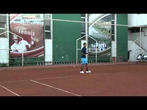 Amine Chadli-college tennis recruiting video