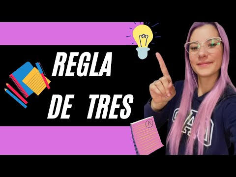 REGLA DE 3 super FACIL | Aprende en 3 min  ❗❗❗ Es el  MÉTODO mas SENCILLO -