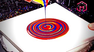 SPLIT CUP Acrylic Pouring for Beginners and Fluid Art Therapy