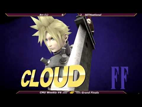 CMU Sm4sh Weekly #6 - Arc (Corrin) vs. SETHsational (Cloud, Marth) - Grand Finals
