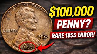 1955 Wheat Penny Value Rare Error Coin Worth Big Money,