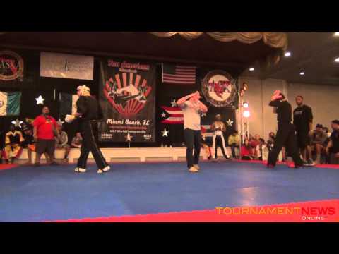 Pablo Moreno vs Chance Turner WKF Championship Fighting at Pan American Internationals 2013