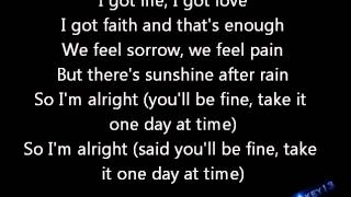 Jake Miller- I&#39;m alright Lyrics