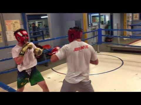 Sparring at Crown Gym, Lansing, Mi Pt.3