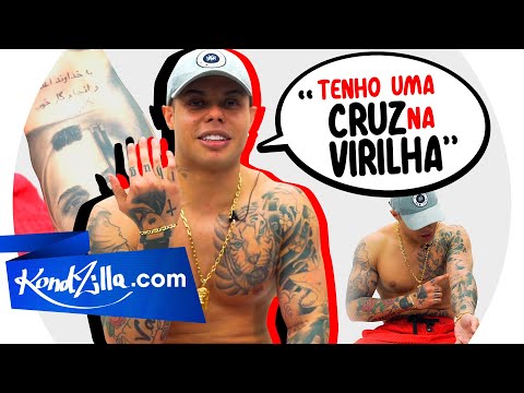 Tatuagem dos MCs com MC Lan - "Minha Primeira Foi Com 11 anos" (KondZilla.com)
