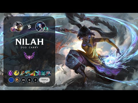 Nilah ADC vs Jinx - EUW Master Patch 13.8
