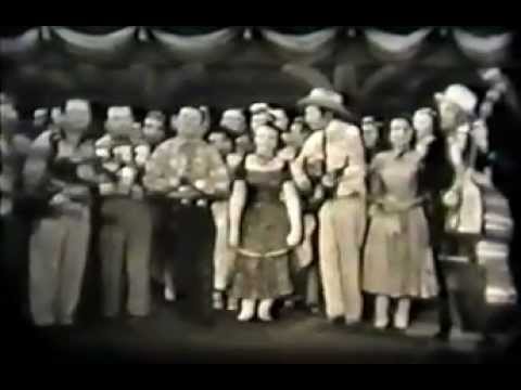 Rare Hank Williams, Carter Family, Acuff Video - 1952 - Glory Bound Train