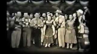 Rare Hank Williams, Carter Family, Acuff Video - 1952 - Glory Bound Train