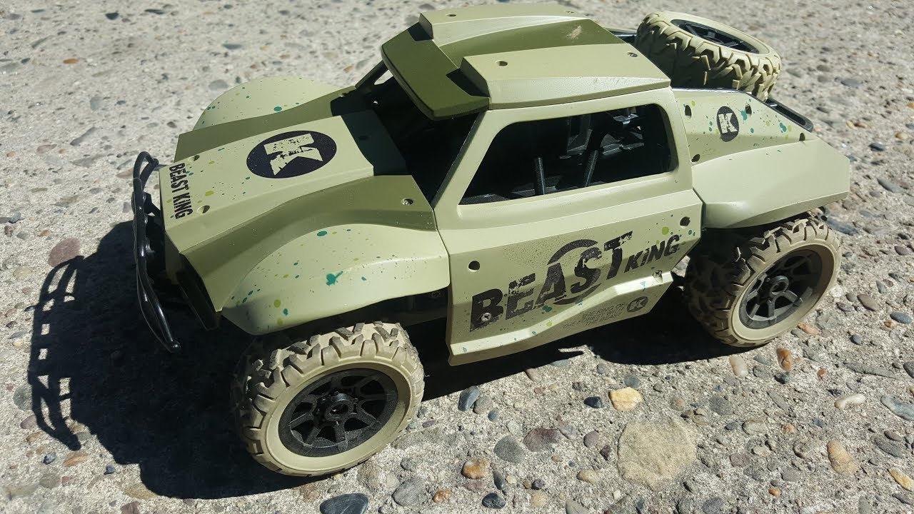 RC auto Racing rally, černá