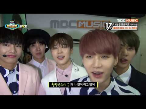 [ENG SUB] 150523 BTS- Show champion backstage Sharon ReTruman
