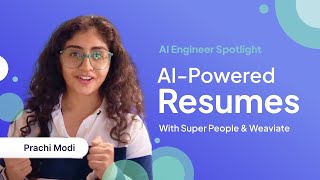 AI-Powered Resumes with Super People & Weaviate