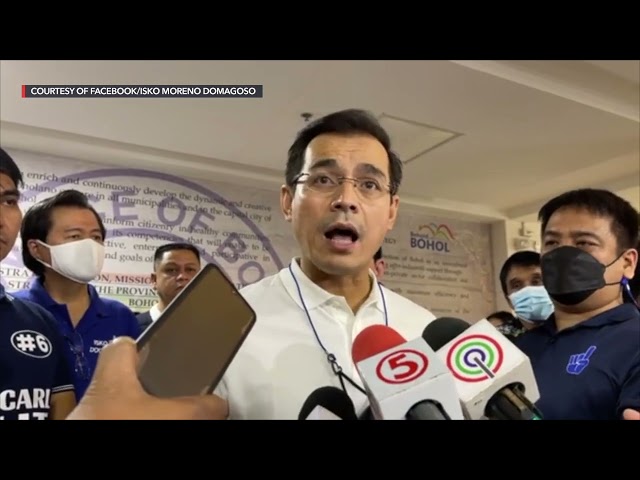 Isko Moreno ramps up anti-Leni attacks with polls less than 3 weeks away