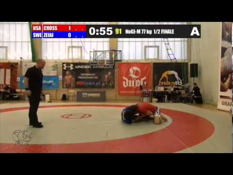 NoGi-M 77 KG - SF - Shane Cross (USA) vs. Said Zeiai (SWE)