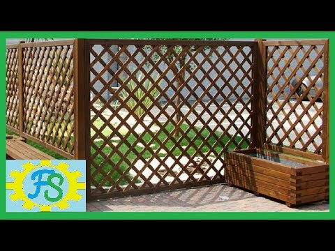 Grigliato in legno fai da te