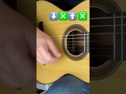 👉RITMO BÁSICO FÁCIL en GUITARRA, en 5 MINUTOS, #guitarra  #guitarlesson #shorts