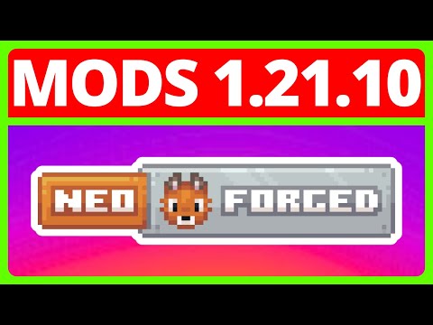 Как скачать и установить моды NeoForge для Minecraft Java 1.21.10 | Моды Minecraft NeoForge