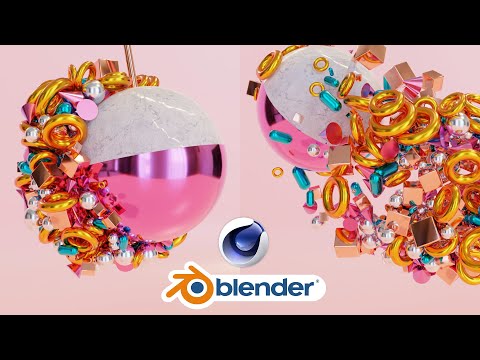Blender Beginner Tutorial Create Gold Material Beautiful Render