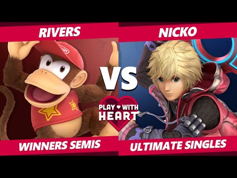 Play With Heart SSBU - Rivers (Chrom, Diddy) Vs. DEM | Nicko (Shulk) Smash Ultimate Winners Semis