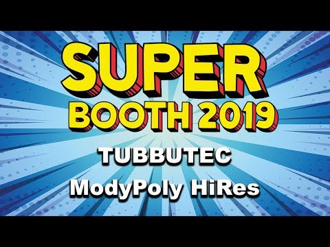 Tubbutec ModyPoly HiRes Upgrade for Korg Polysix - Superbooth 19