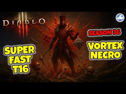 Lazy Vortex Blood Nova Necro - Super Fun T16 Build Diablo 3 Season 36