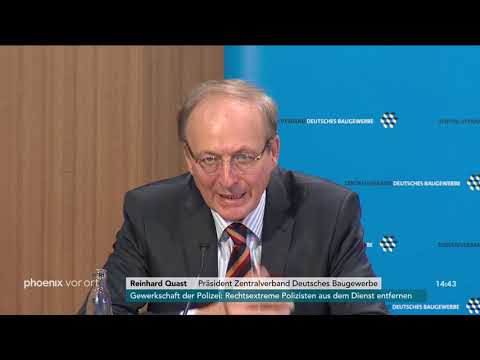 Peter Hübner und Reinhard Quast zur deutschen Bauindustrie am 17.12.18