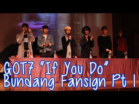 GOT7 Bundang Fansign 1/9 [20151026]