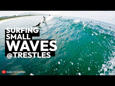 Surfing small waves at Trestles [ POV SURF 57 ]