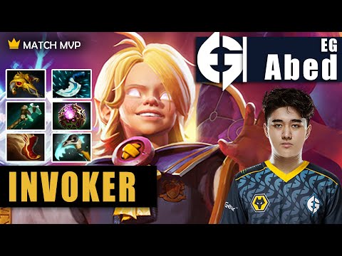 Invoker Mid | EG.Abed | ABED FAST HAND WOMBO COMBO INVOKER LOW CD BUILD | 7.31b Gameplay Highlights