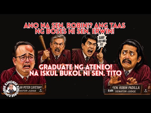 HALA! ROBIN, TINAASAN NG BOSES NI SEN ERWIN! SEN ALAN BINUKULAN NI SEN. TITO! @EJMorse 