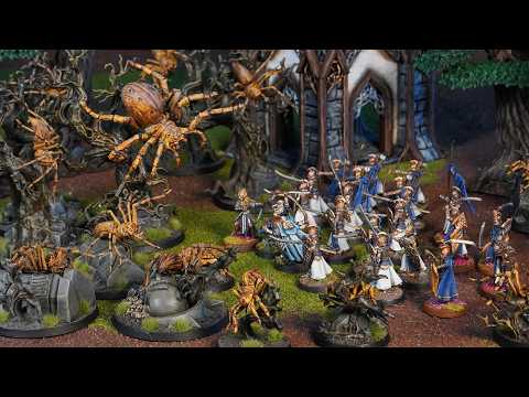 Rivendell Vs Dark Denizens! ~ Middle Earth SBG Battle Report