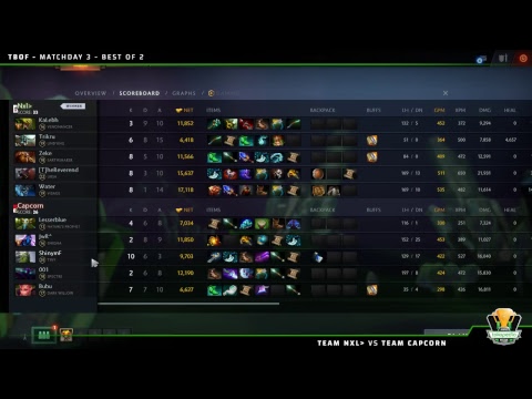 NXL vs Capcorn: IESPL #TBOF DOTA2 Match Day 3 - Game 1