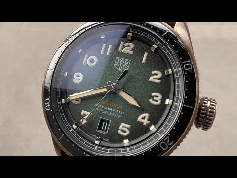 TAG Heuer Autavia Calibre 5 BRONZE WBE5190.FC8268 TAG Heuer Watch Review