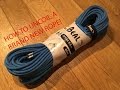How to uncoil a brand new climbing rope // DAVE SEARLE