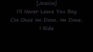 Jessica Ft Chris Brown- Never Leave Lyrics