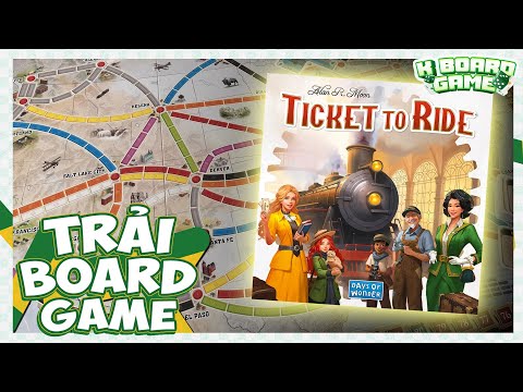 TICKET TO RIDE: Gameplay 3 người chơi nhưng nhầm luật 4 người và những pha CẮT ĐƯỜNG tàn nhẫn nhất!