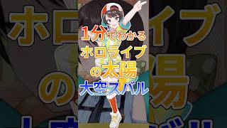 1分でわかるホロライブの太陽大空スバル
