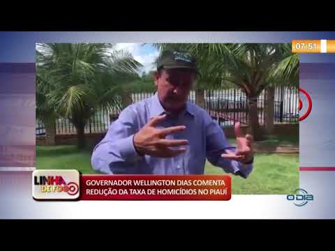 LINHA DE FOGO 14 01 2020  Gov. Wellington Dias comenta a reducão de homiciÌdios no PiauiÌ