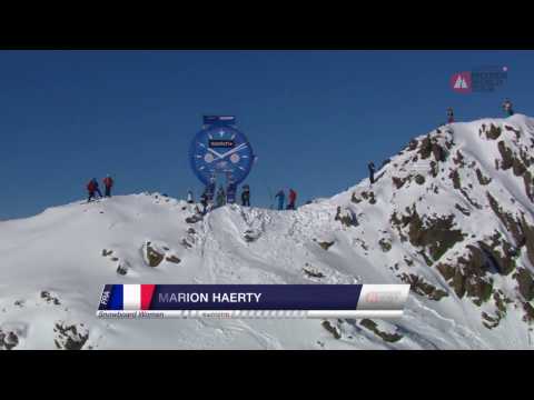 Winning run Marion Haerty - Chamonix-Mont-Blanc staged in Vallnord-Arcalís - FWT17